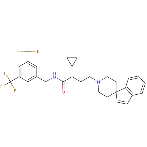 Chemical structure of BindingDB Monomer ID 50191798