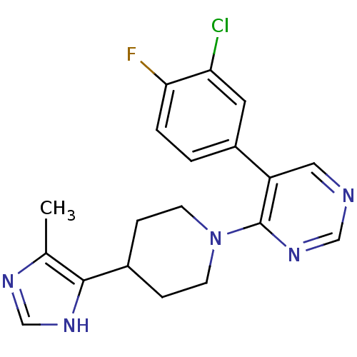 Chemical structure of BindingDB Monomer ID 50191847