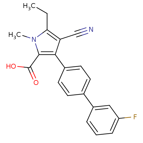 Chemical structure of BindingDB Monomer ID 50191949