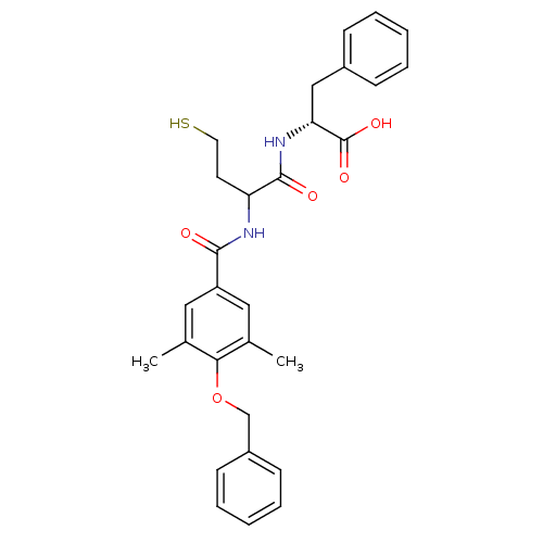 Chemical structure of BindingDB Monomer ID 50192002