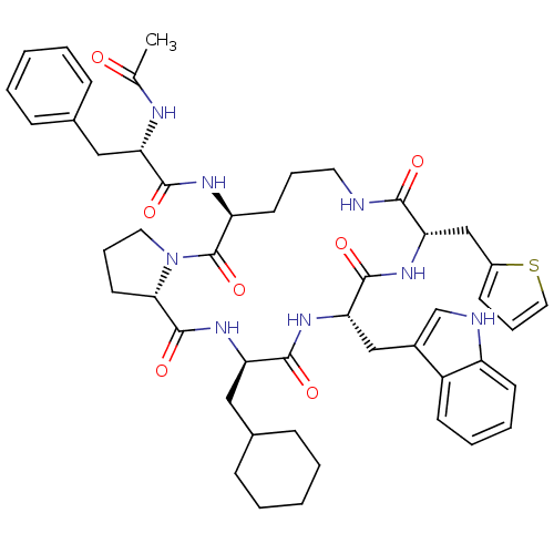 Chemical structure of BindingDB Monomer ID 50192043