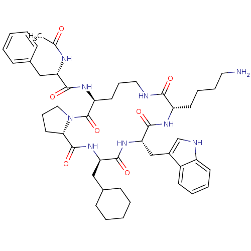 Chemical structure of BindingDB Monomer ID 50192069
