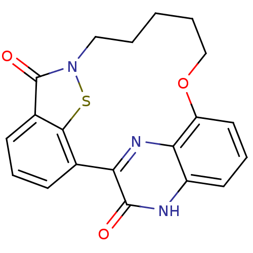Chemical structure of BindingDB Monomer ID 50192074