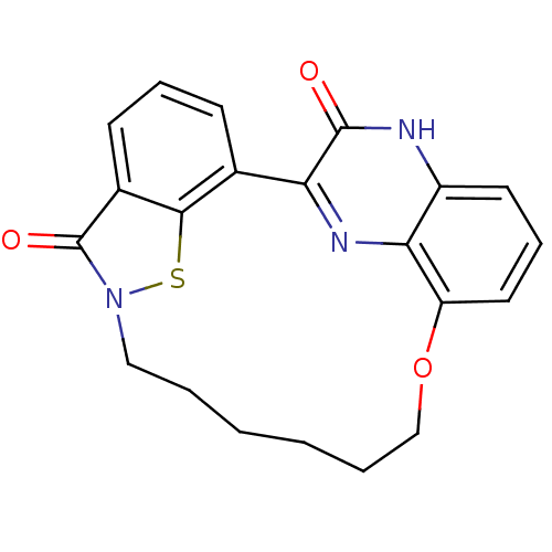Chemical structure of BindingDB Monomer ID 50192077