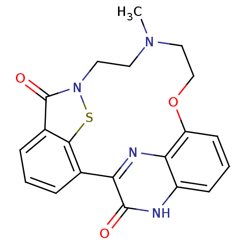 Chemical structure of BindingDB Monomer ID 50192082