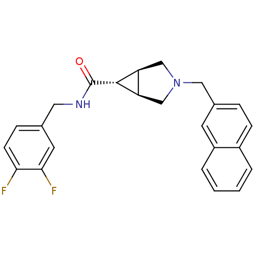 Chemical structure of BindingDB Monomer ID 50192173
