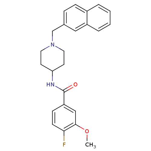 Chemical structure of BindingDB Monomer ID 50192174