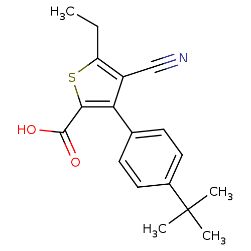 Chemical structure of BindingDB Monomer ID 50192216