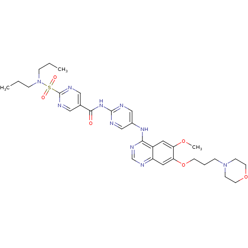 Chemical structure of BindingDB Monomer ID 50192282