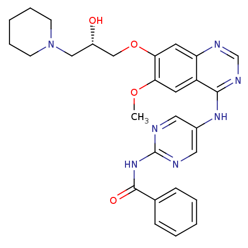 Chemical structure of BindingDB Monomer ID 50192283