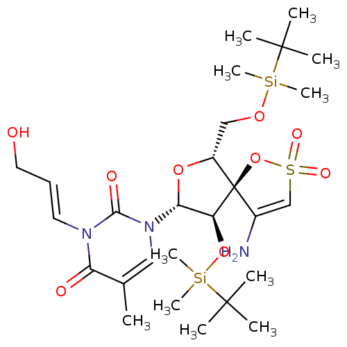 Chemical structure of BindingDB Monomer ID 50192291