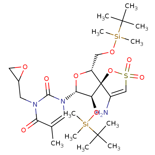 Chemical structure of BindingDB Monomer ID 50192296