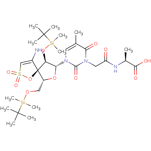Chemical structure of BindingDB Monomer ID 50192304