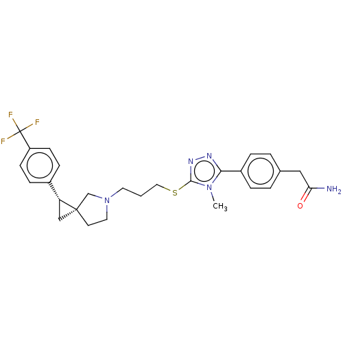 Chemical structure of BindingDB Monomer ID 50192315