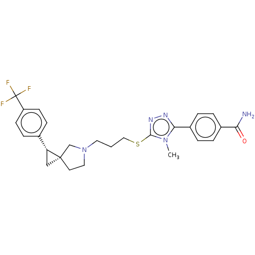 Chemical structure of BindingDB Monomer ID 50192317