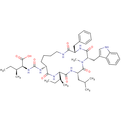 Chemical structure of BindingDB Monomer ID 50192335