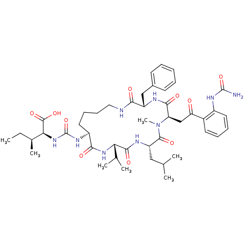 Chemical structure of BindingDB Monomer ID 50192337