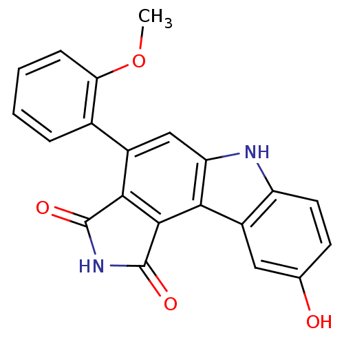 Chemical structure of BindingDB Monomer ID 50192374