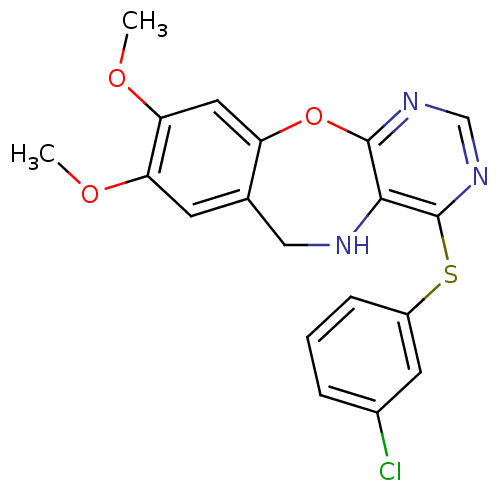 Chemical structure of BindingDB Monomer ID 50192496
