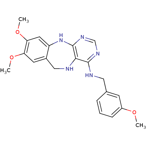 Chemical structure of BindingDB Monomer ID 50192497