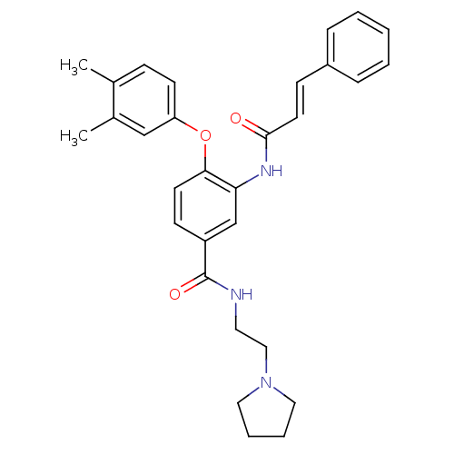 Chemical structure of BindingDB Monomer ID 50192527