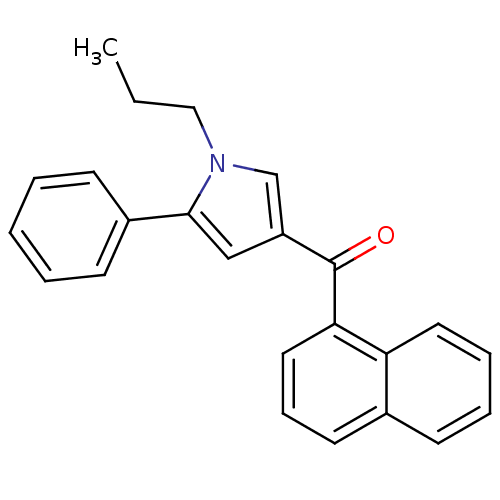 Chemical structure of BindingDB Monomer ID 50192590