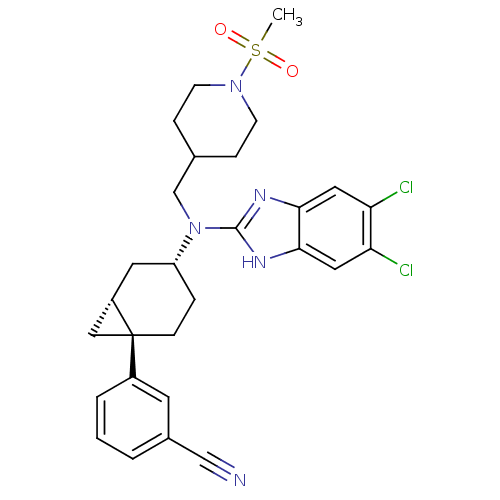 Chemical structure of BindingDB Monomer ID 50192623