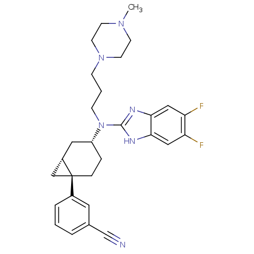 Chemical structure of BindingDB Monomer ID 50192629