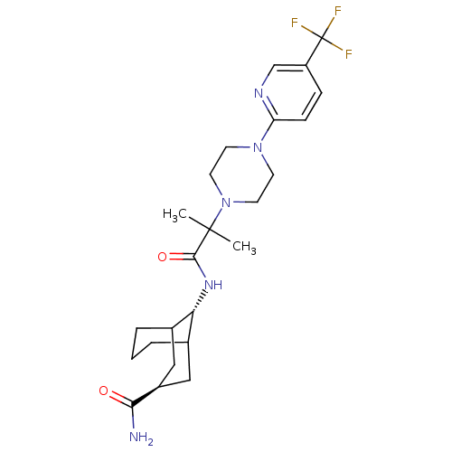 Chemical structure of BindingDB Monomer ID 50192672