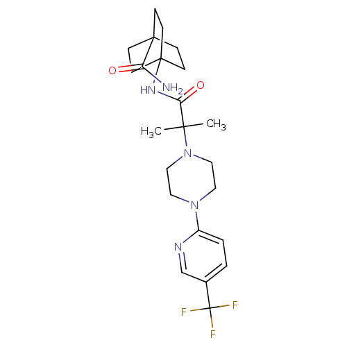 Chemical structure of BindingDB Monomer ID 50192674
