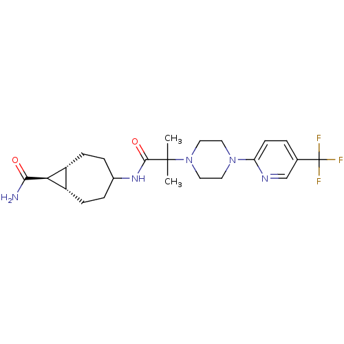 Chemical structure of BindingDB Monomer ID 50192677
