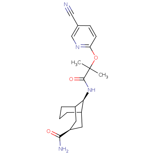 Chemical structure of BindingDB Monomer ID 50192684