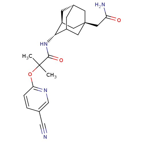 Chemical structure of BindingDB Monomer ID 50192785