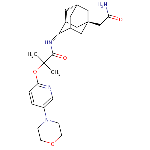 Chemical structure of BindingDB Monomer ID 50192786