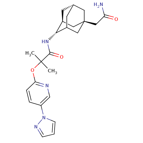 Chemical structure of BindingDB Monomer ID 50192792