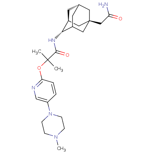 Chemical structure of BindingDB Monomer ID 50192794