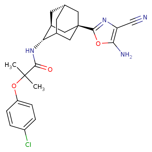 Chemical structure of BindingDB Monomer ID 50192796