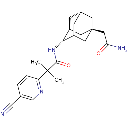 Chemical structure of BindingDB Monomer ID 50192798