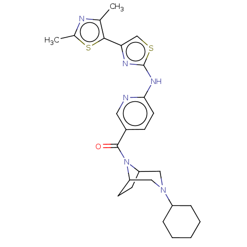 Chemical structure of BindingDB Monomer ID 50192819