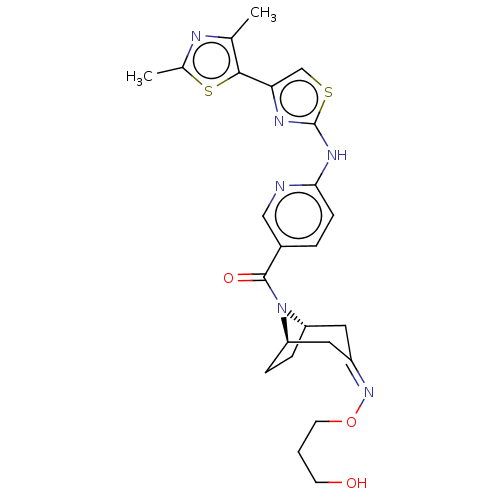 Chemical structure of BindingDB Monomer ID 50192822