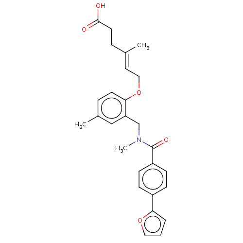 Chemical structure of BindingDB Monomer ID 50192834
