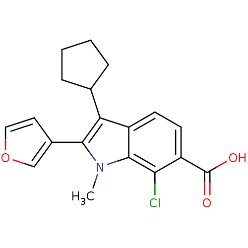 Chemical structure of BindingDB Monomer ID 50193051