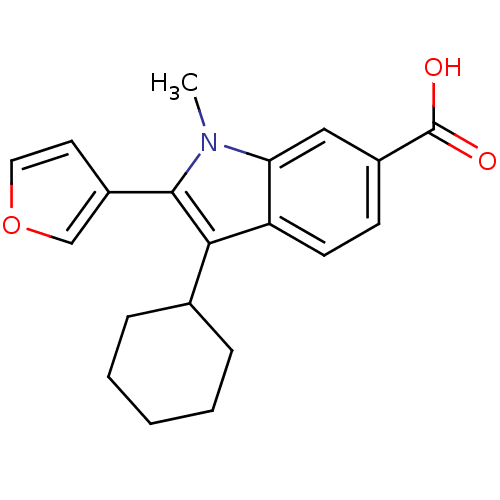 Chemical structure of BindingDB Monomer ID 50193054