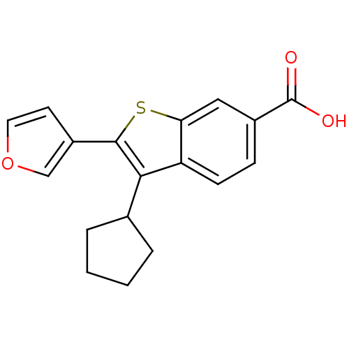 Chemical structure of BindingDB Monomer ID 50193055