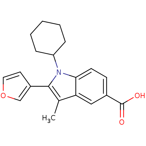 Chemical structure of BindingDB Monomer ID 50193057
