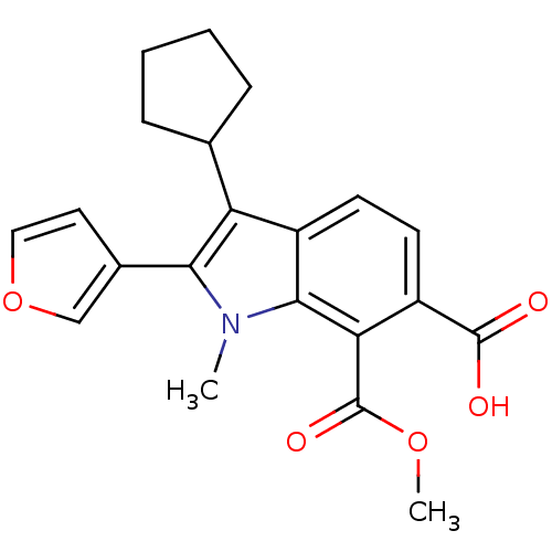 Chemical structure of BindingDB Monomer ID 50193058