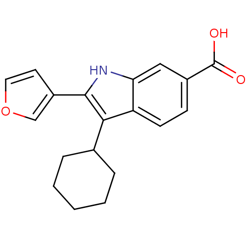 Chemical structure of BindingDB Monomer ID 50193060