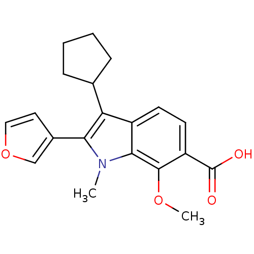Chemical structure of BindingDB Monomer ID 50193066