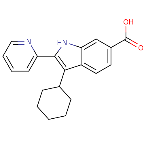 Chemical structure of BindingDB Monomer ID 50193067
