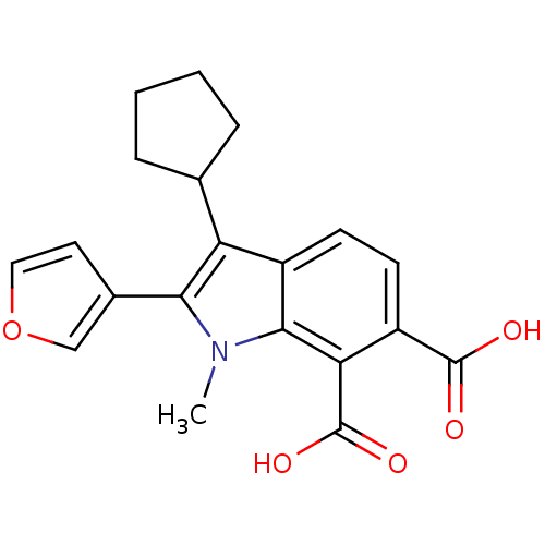 Chemical structure of BindingDB Monomer ID 50193068